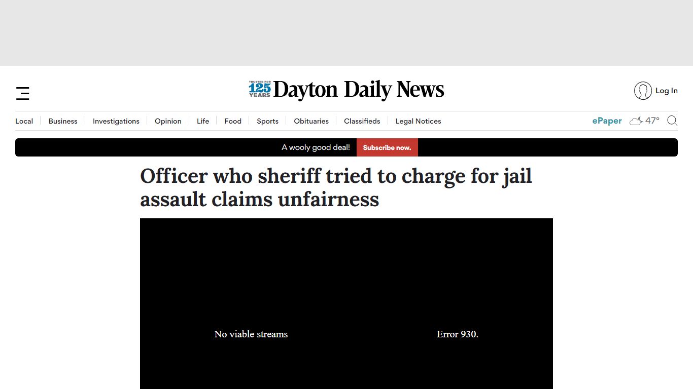 Officer who sheriff tried to charge for jail assault claims unfai