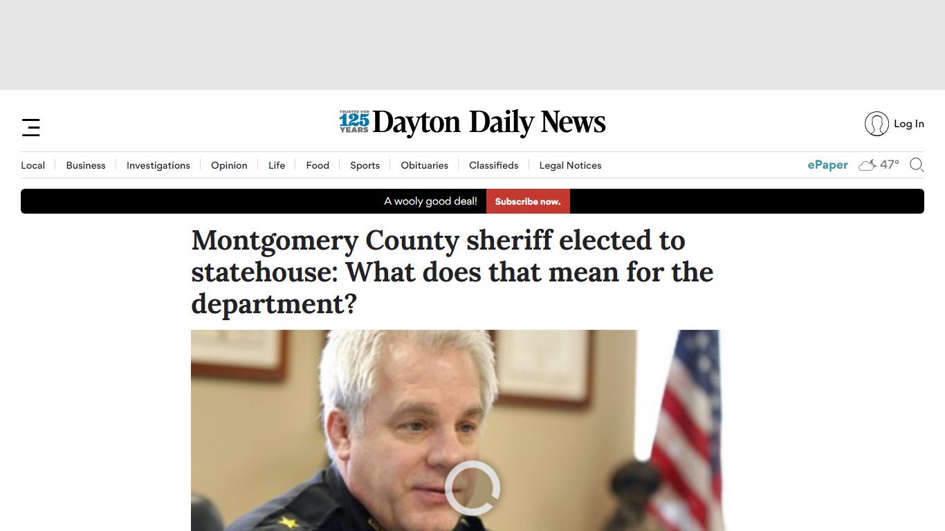 Montgomery County sheriff elected to statehouse: What does that mean ...